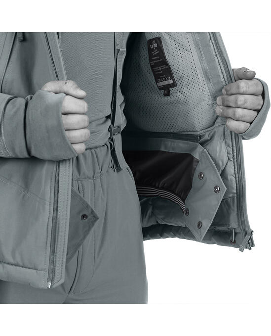Тактическото зимно яке Delta OL 4.0 Steel Grey