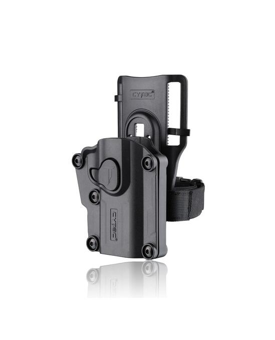 Кобур Mega-fit Holster low ride belt loop Fits Most Popular Full Size Black