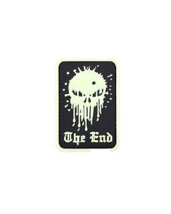 Skull The End Glow In The Dark Patch