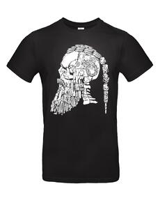 Camouflage Тениска Tactical Skull Viking Black