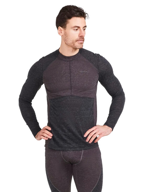  Core Wool Mix Set M Baselayer Front