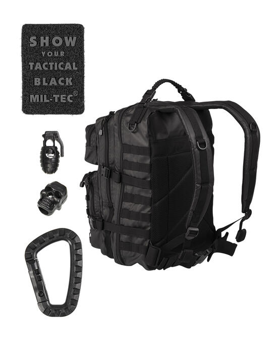 US Assault Pack LG Tactical Black