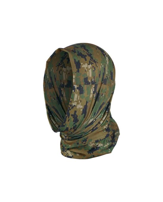 Multifunctional Head Wrap Digital Woodland
