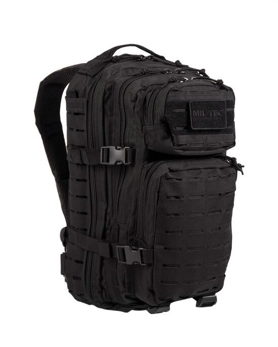 US Assault Pack Small Laser Cut Black