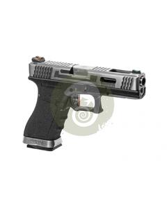 G-Force 18C SV Silver Barrel Metal Version GBB Black