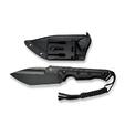 Maxwell Black G10 Handle fixed knife
