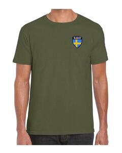 5.11 Tactical Тениска Shield Tee Sweden Military Green