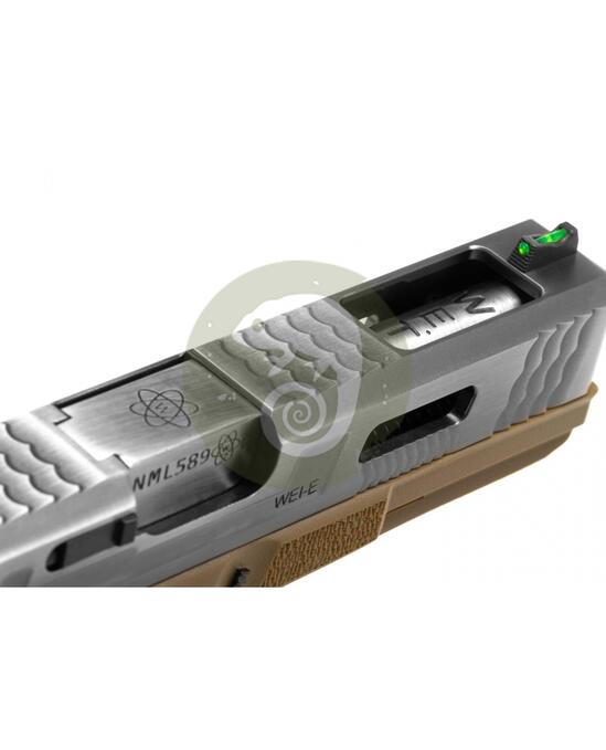 G-Force 18C SV Silver Barrel Metal Version GBB Desert