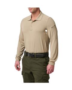 5.11 Tactical Поло с дълъг ръкав Helios Silver Tan