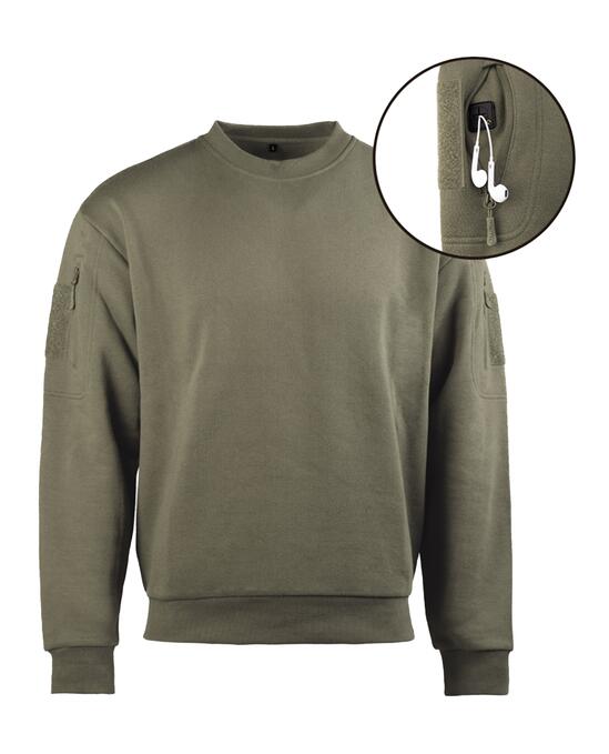 Блуза Tactical Sweatshirt Rundhals Ranger Green