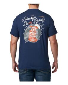 Always Beer Ready T-Shirt Pacific Navy